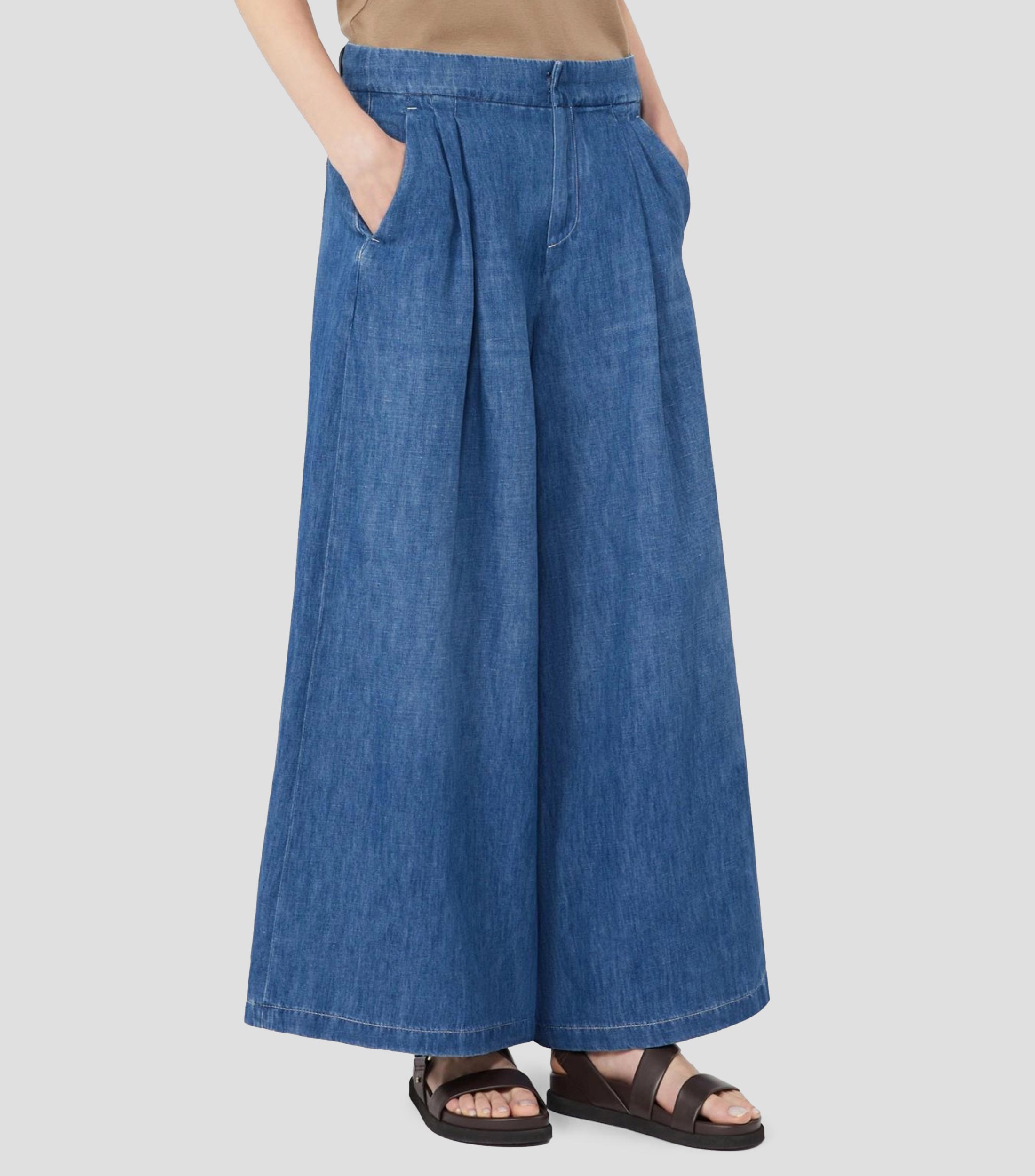 Jeans de corte amplio Mujer